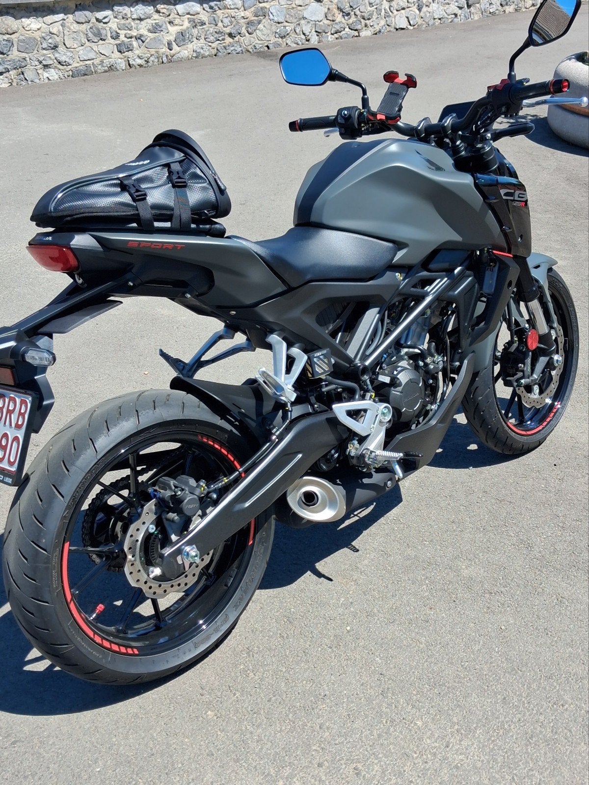 Honda cb125 r, Particulier