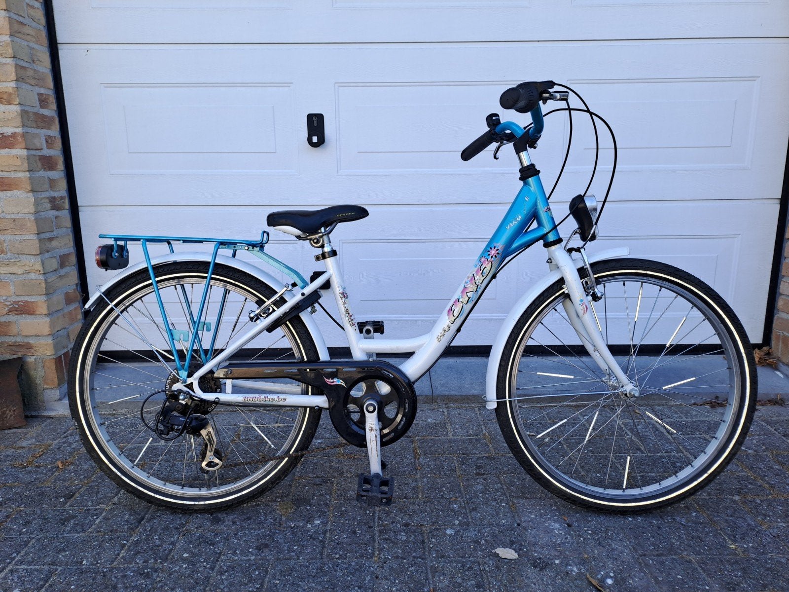 BNB meisjesfiets 24 inch, 24 inch, Bnb flowerkid, Versnellingen, Ophalen of Verzenden