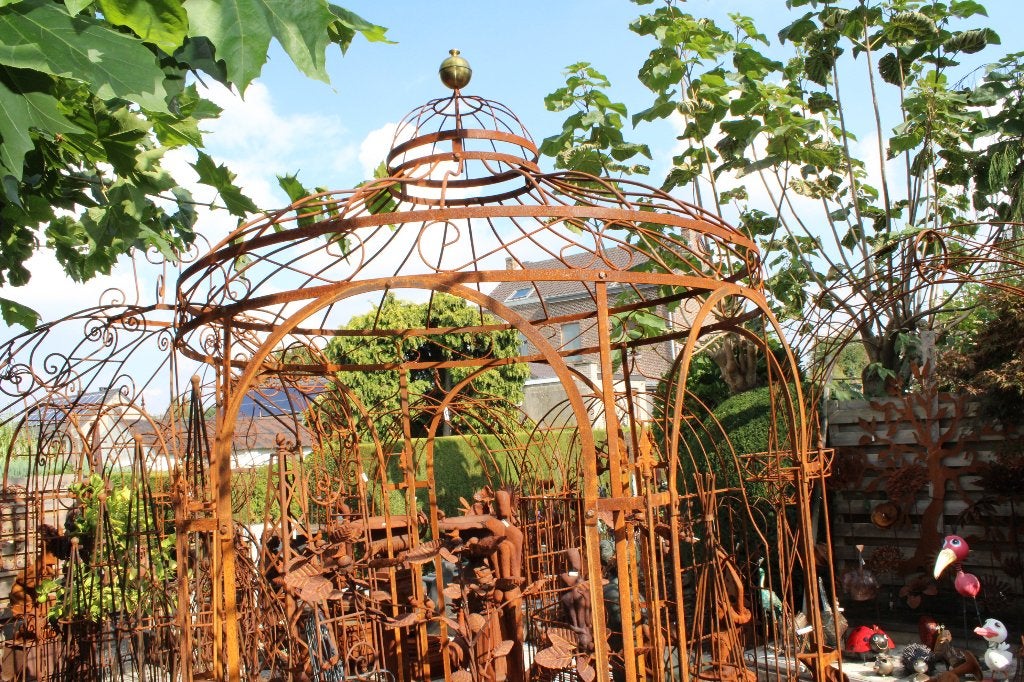 gloriette en fer forgé 3 tailles , lire l annonce, Jardin & Terrasse, Enlèvement, Neuf