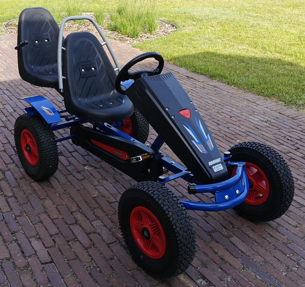 Gokart Mammoet, Kinderen en Baby's, Speelgoed | Buiten | Skelters, Gebruikt, Mammoet, Duozit, Vrijloopautomaat, Ophalen