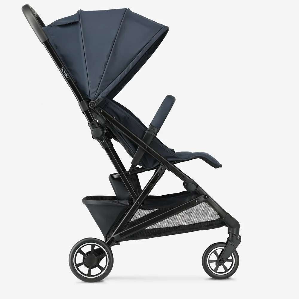 DERYAN Easy Buggy – Compact & Lichtgewicht Blauw, Enlèvement ou Envoi, Comme neuf, Autres marques, Dossier réglable