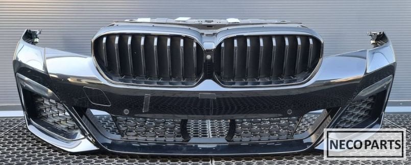 BMW 5 SERIE G30 G31 G38 VOORBUMPER BUMPER KOPLAMP COMPLEET!!, Gebruikt, -, Voor, -
