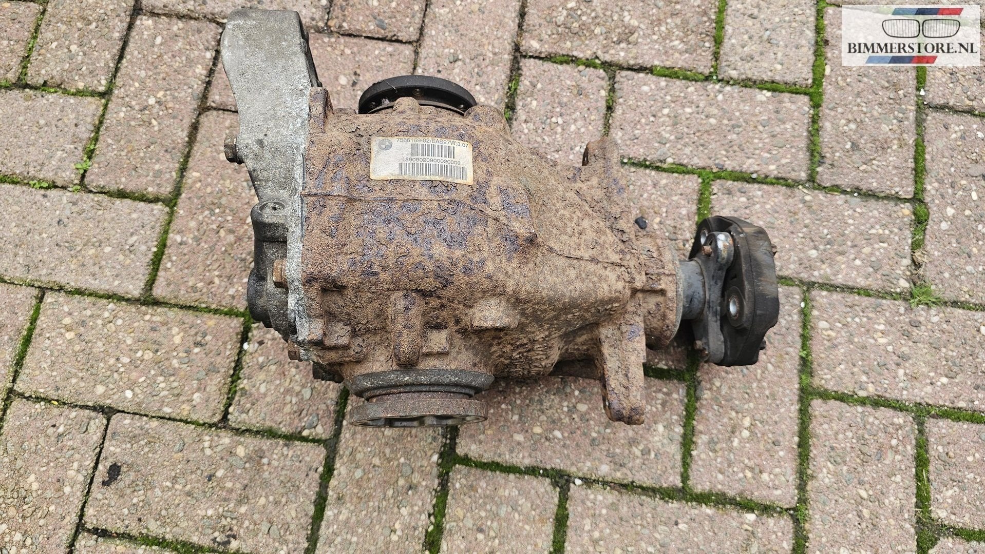 Cardan differentieel achterzijde schakel 3.07 BMW 1 / 3 seri, -, Origine de la pièce connue, Utilisé, -