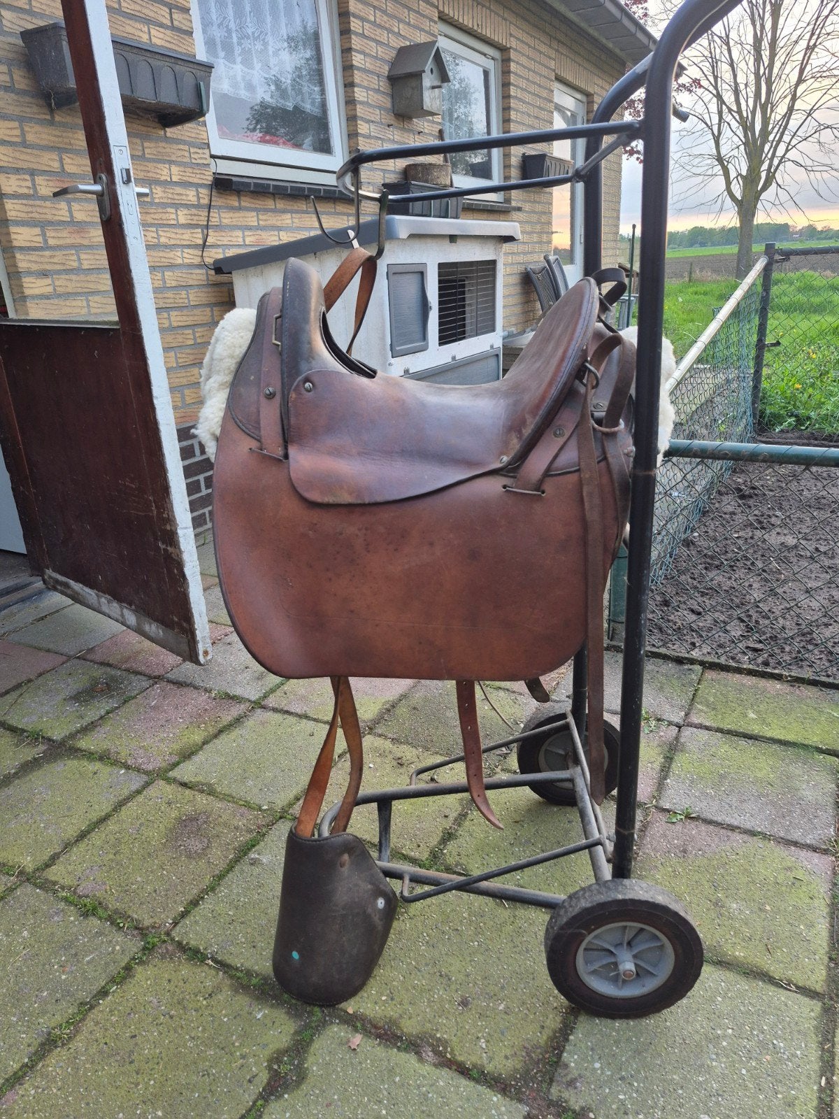 Malibaud Gardian, kieffer 17½" smalle/medium boom, Enlèvement, Kieffer, L (17.5 pouces)