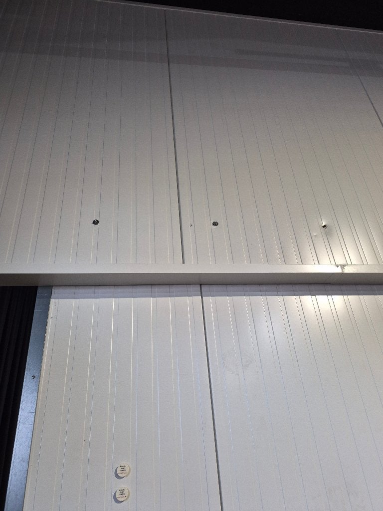 Scheidingswand in sandwichpanelen, Doe-het-zelf en Bouw, Platen en Panelen, Ophalen, Gebruikt, Overige materialen, 50 tot 100 mm