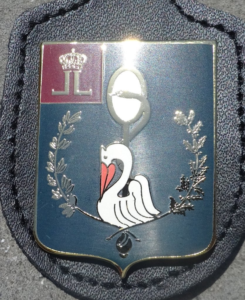 BELGIQUE: ABL / SERVICE MEDICAL - CMO1 - BRELOQUE 2EME TYPE, Envoi, Armée de terre, Emblème ou Badge