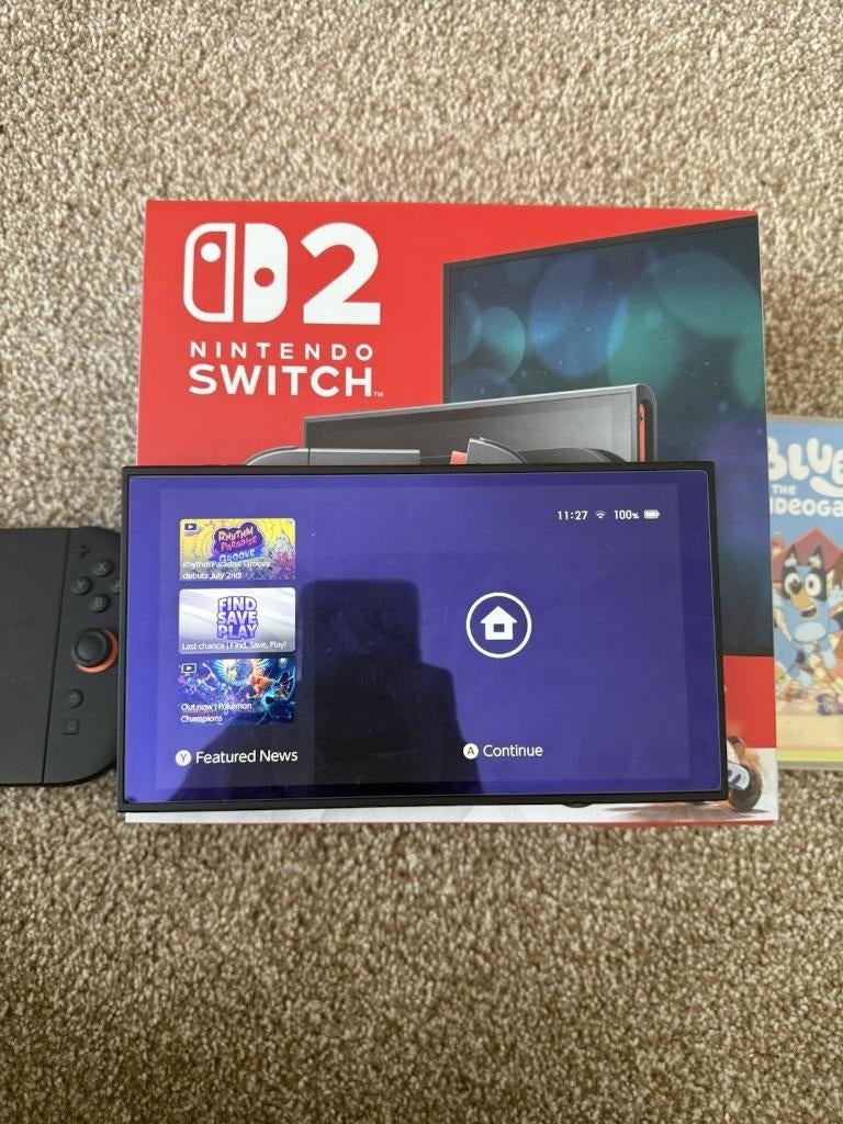 Nintendo Switch 2-console, Games en Spelcomputers, Ophalen of Verzenden, Zo goed als nieuw