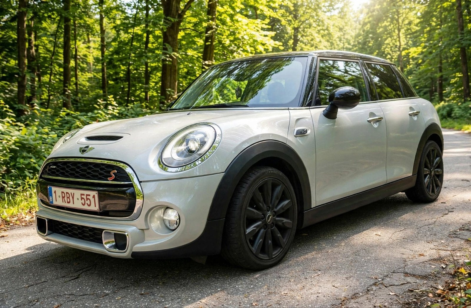 Mini Cooper SD JCW met LCI look, Voorwielaandrijving, Lichtsensor, 4 cilinders, Leder