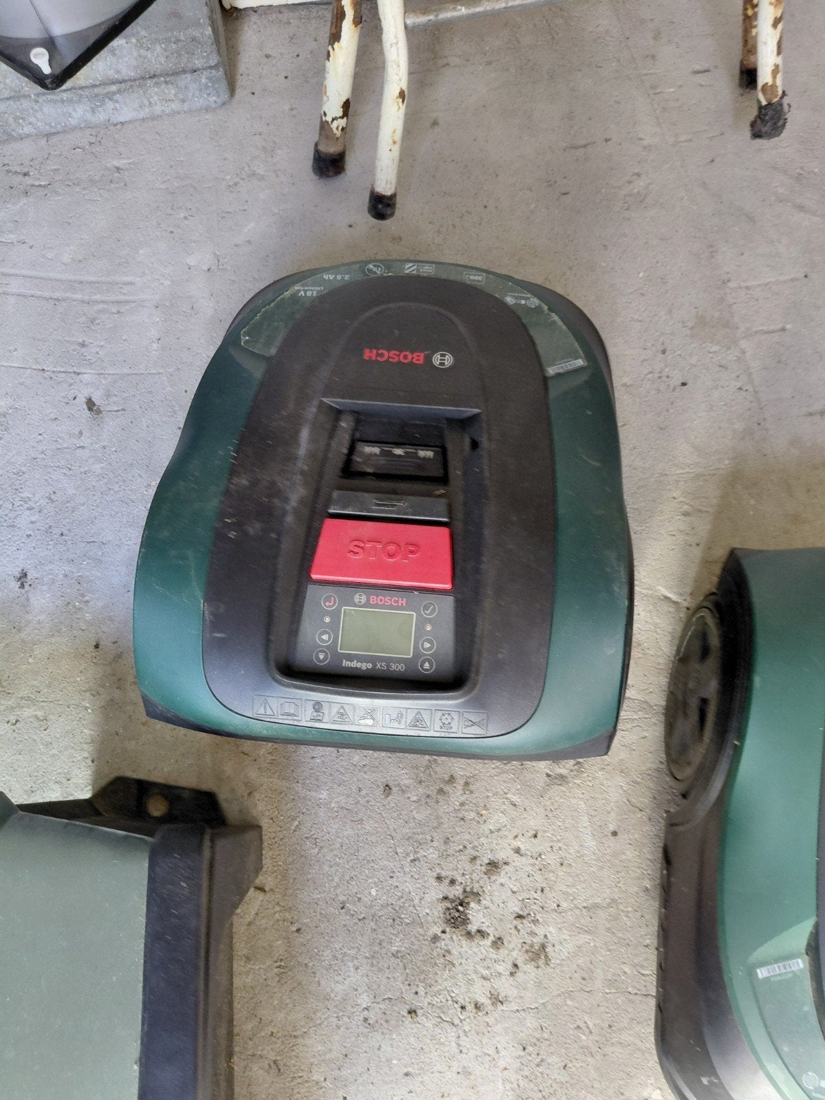 bosch robotmaaier, Enlèvement