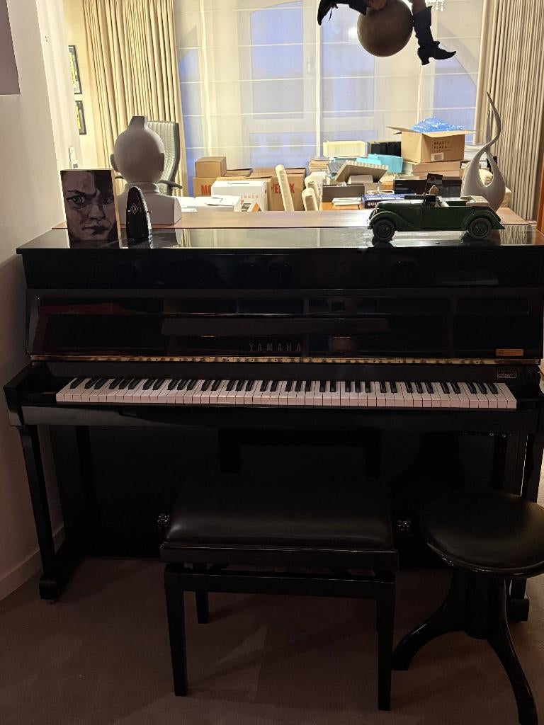 Yamaha MP70N Silent Piano (Akoestisch + Digitaal), Digital, Comme neuf, Enlèvement, Piano