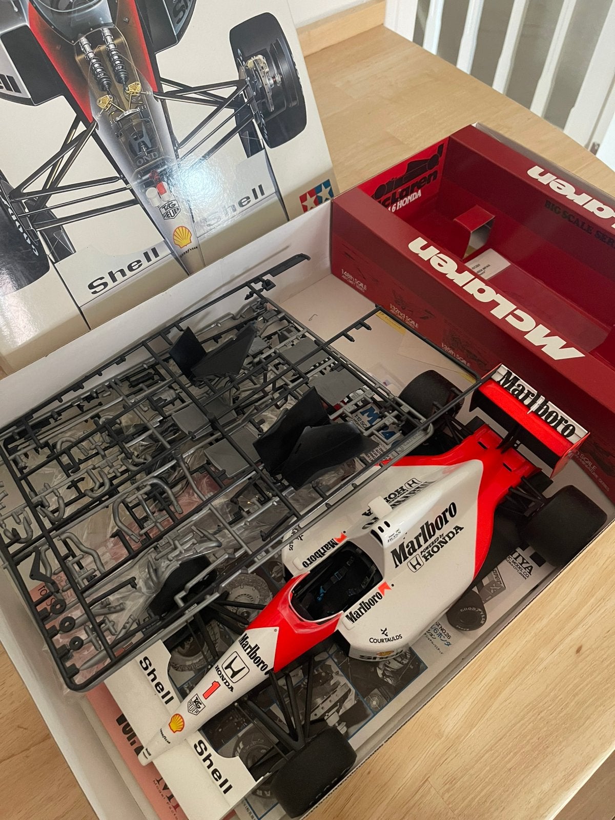 Boiwpakket Mclaren, Ophalen, Zo goed als nieuw