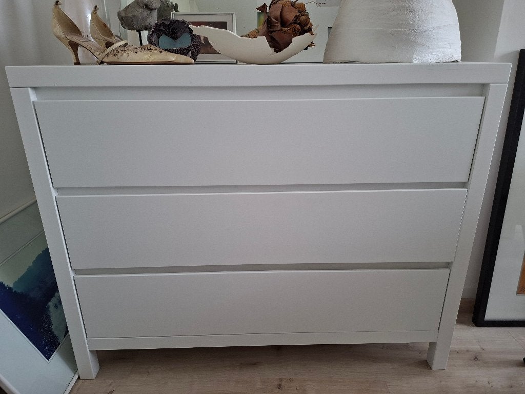 Commode wit, Kinderen en Baby's, Ophalen, Gebruikt, 50 tot 70 cm, 100 cm of meer