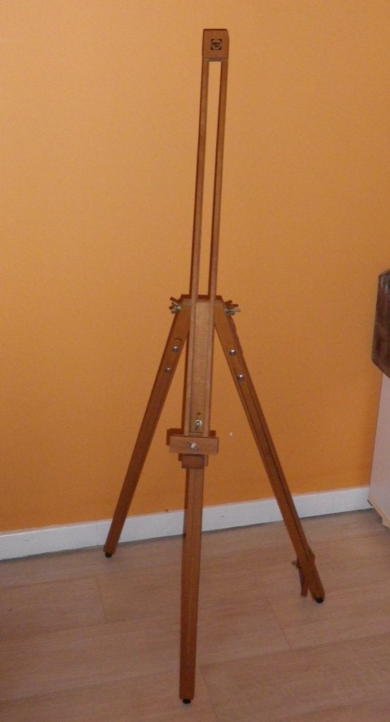 chevalet pliable en bois, Enlèvement, Comme neuf, Chevalet