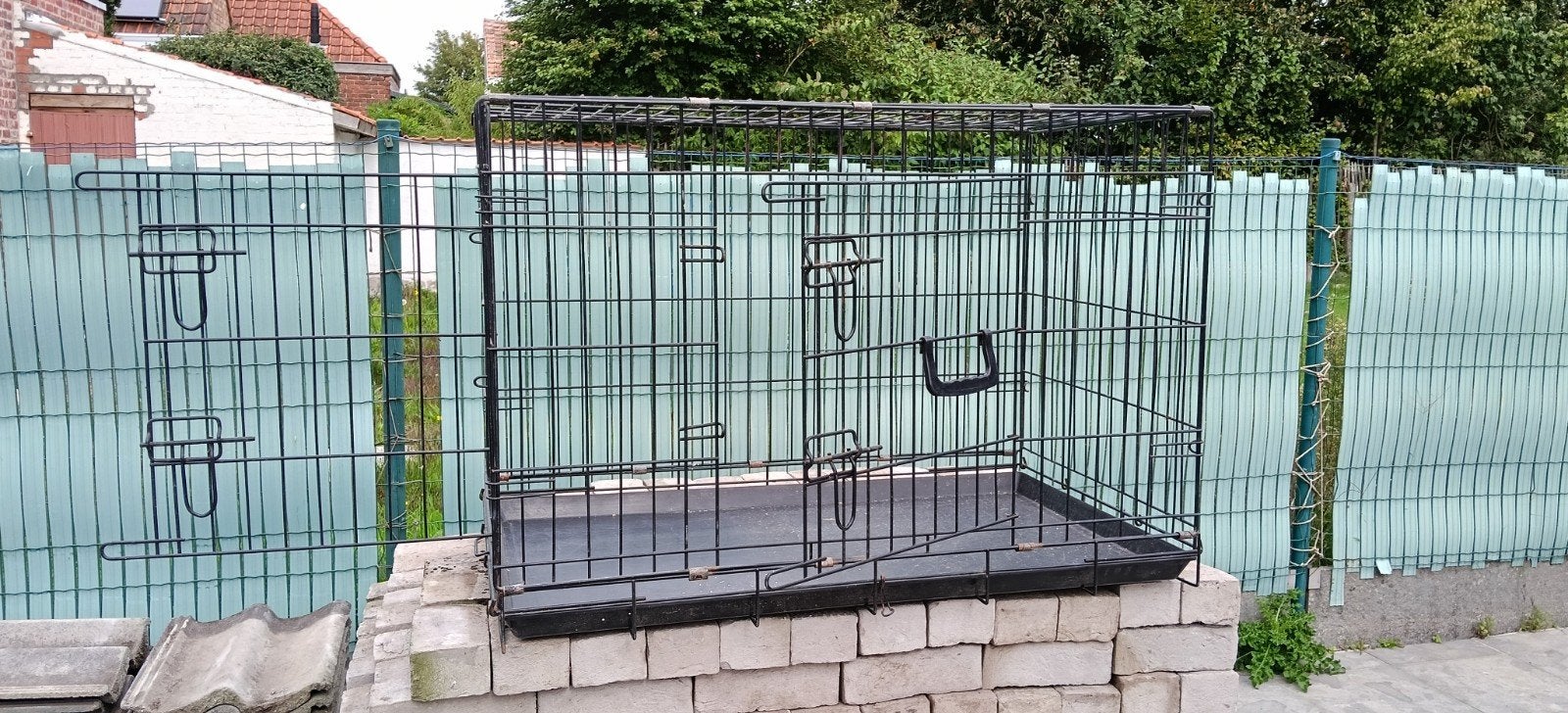 Bench voor hond of kat. 56 x 90 cm. Hondenhok., Ophalen, Hondenhok