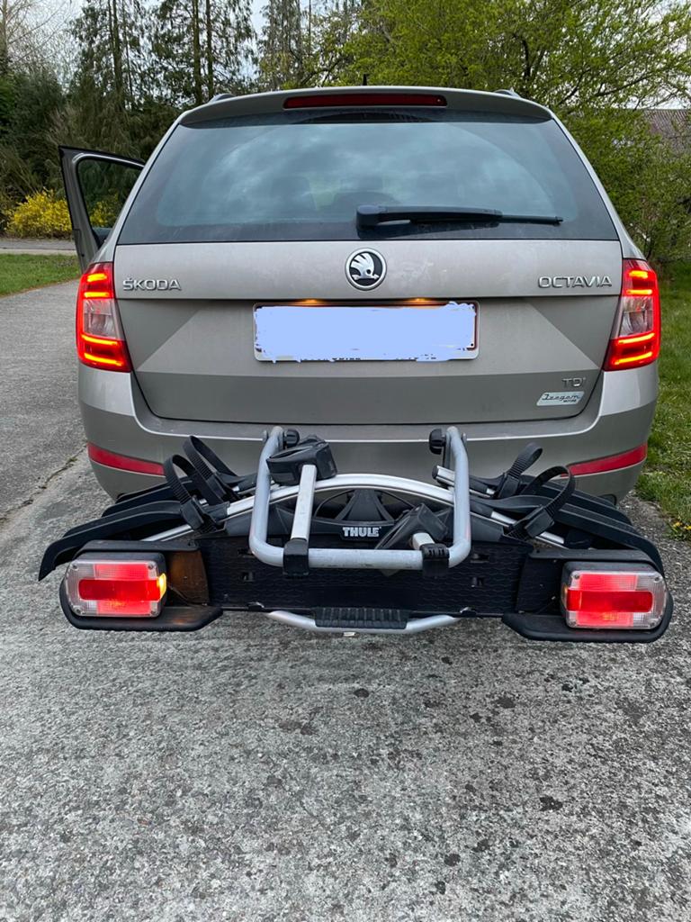 Fietsendrager thule ew 921, Ophalen, 2 fietsen, Zo goed als nieuw