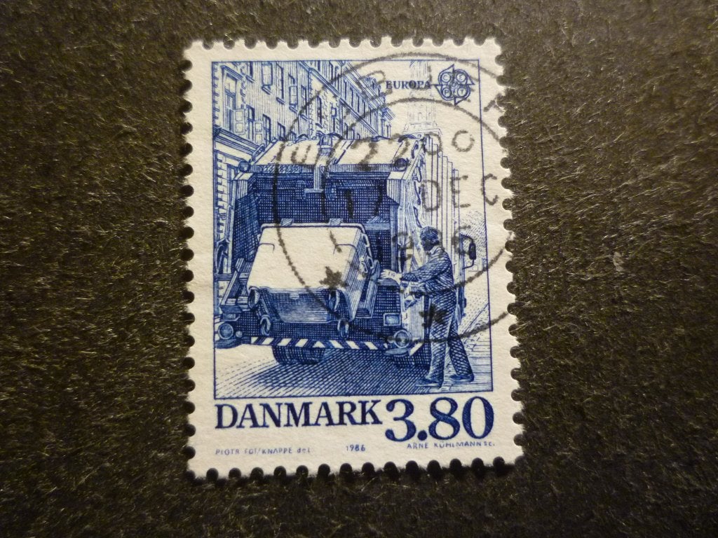 Denemarken/Danemark 1986 Mi 883(o) Gestempeld/Oblitéré, Timbres & Monnaies, Envoi, Danemark, Affranchi