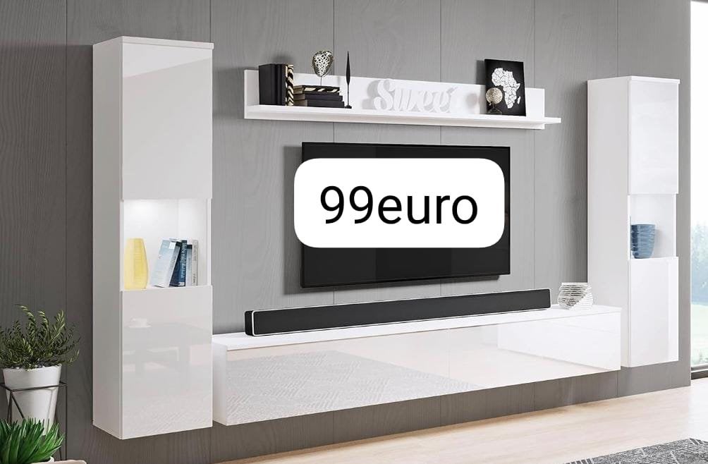 MEUBLE TV DESIGN MODERNE – ÉLÉGANCE & RANGEMENT À PETIT PRIX, Maison & Meubles, Enlèvement, Comme neuf