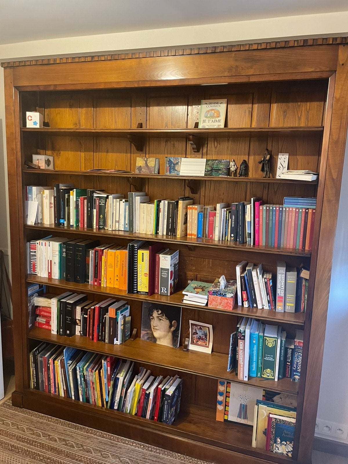 Bibliothèque en merisier, Enlèvement, Comme neuf