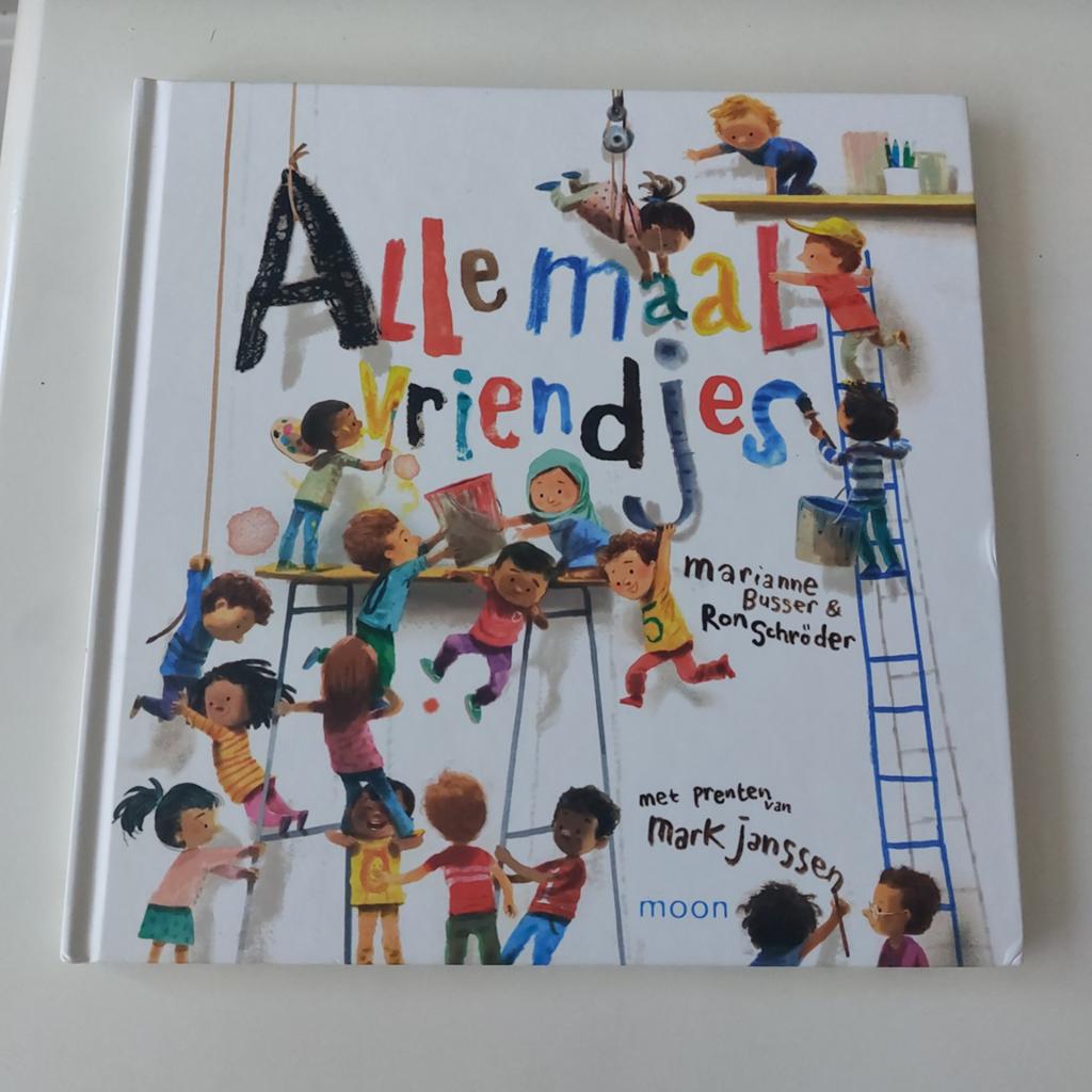 Ron Schröder - Allemaal vriendjes, Boeken, Prentenboeken en Plaatjesalbums, Ophalen, Ron Schröder; Marianne Busser