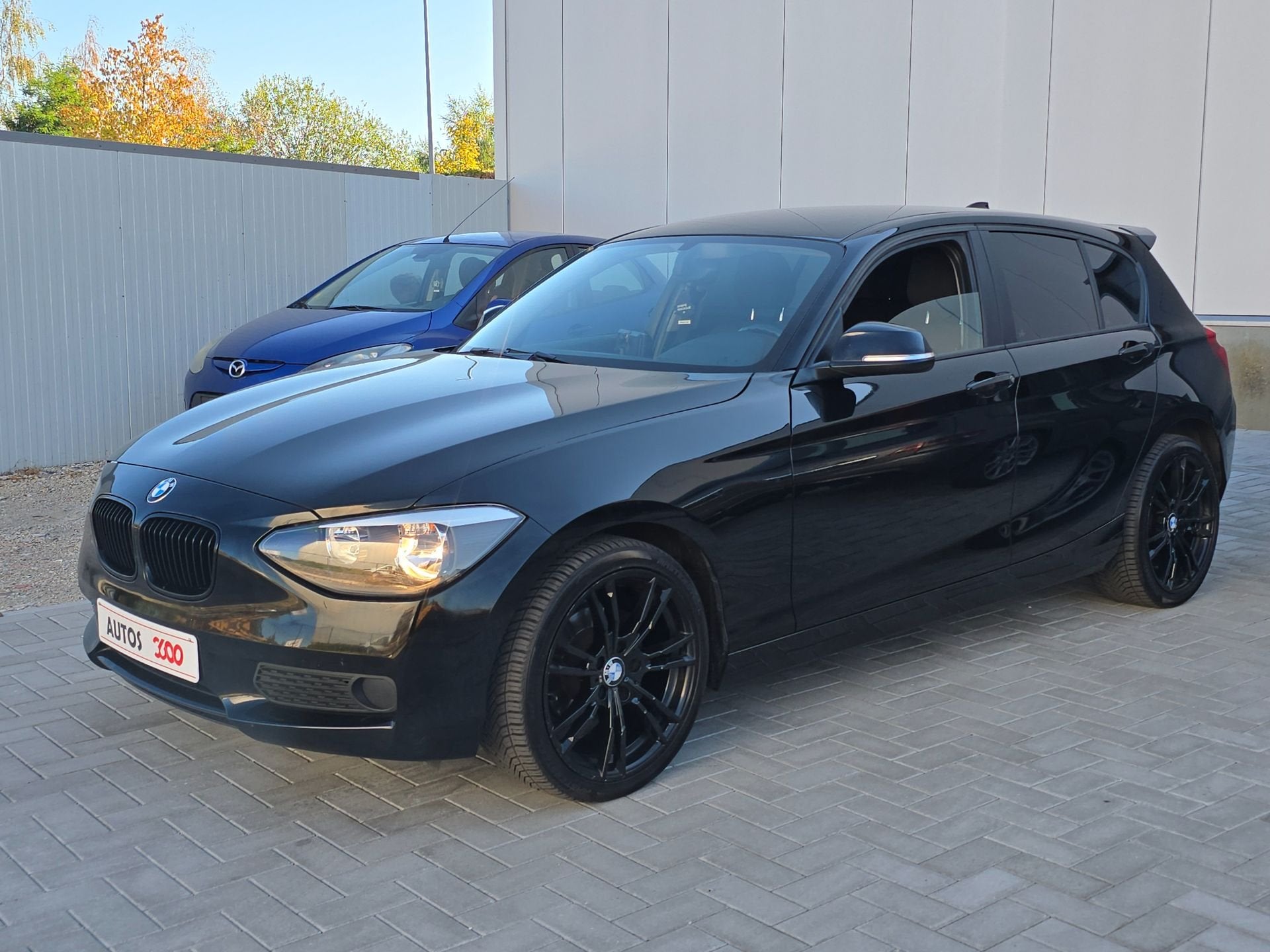 Bmw 114I, Auto's, Euro 5, Gebruikt, Airconditioning, Zwart