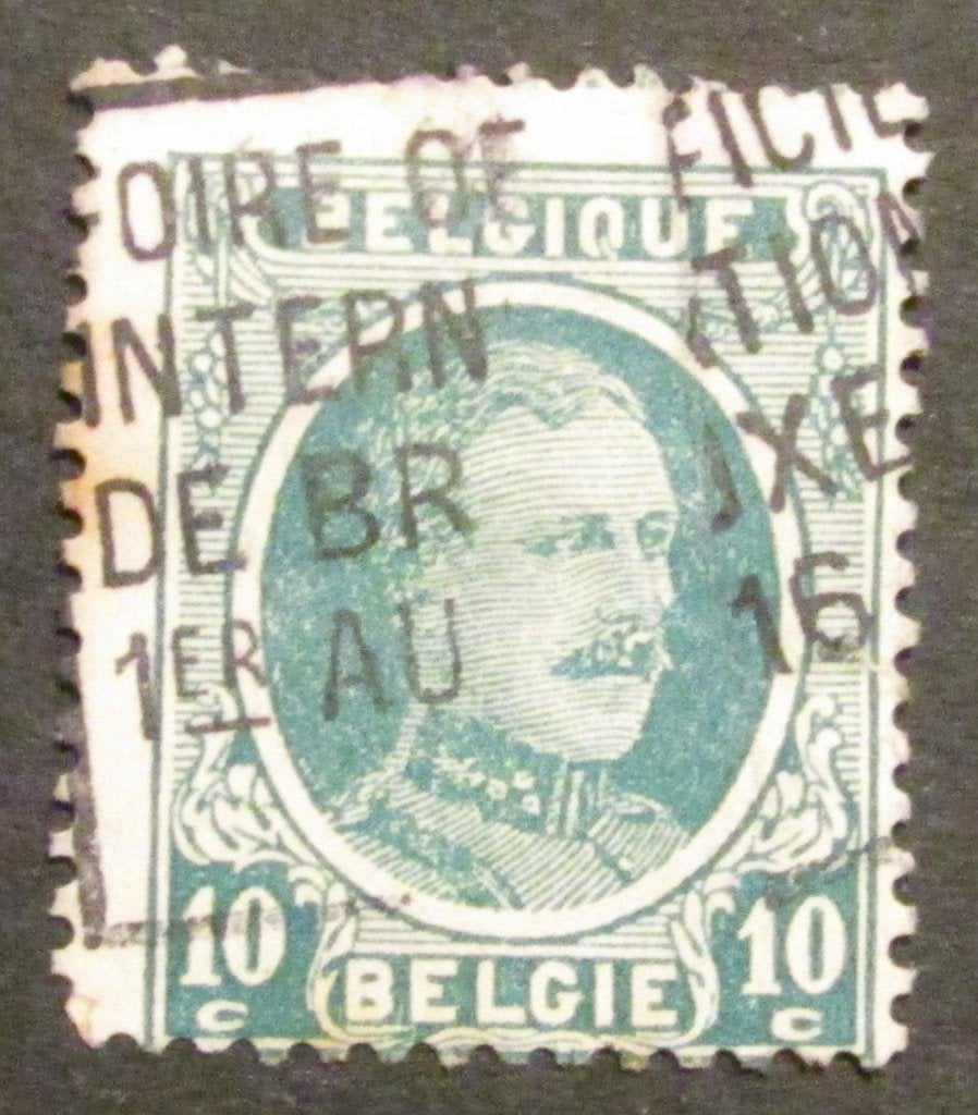 10 centiemen OBC 194 afgestempeld, Met stempel, Koninklijk huis, Frankeerzegel, Ophalen of Verzenden