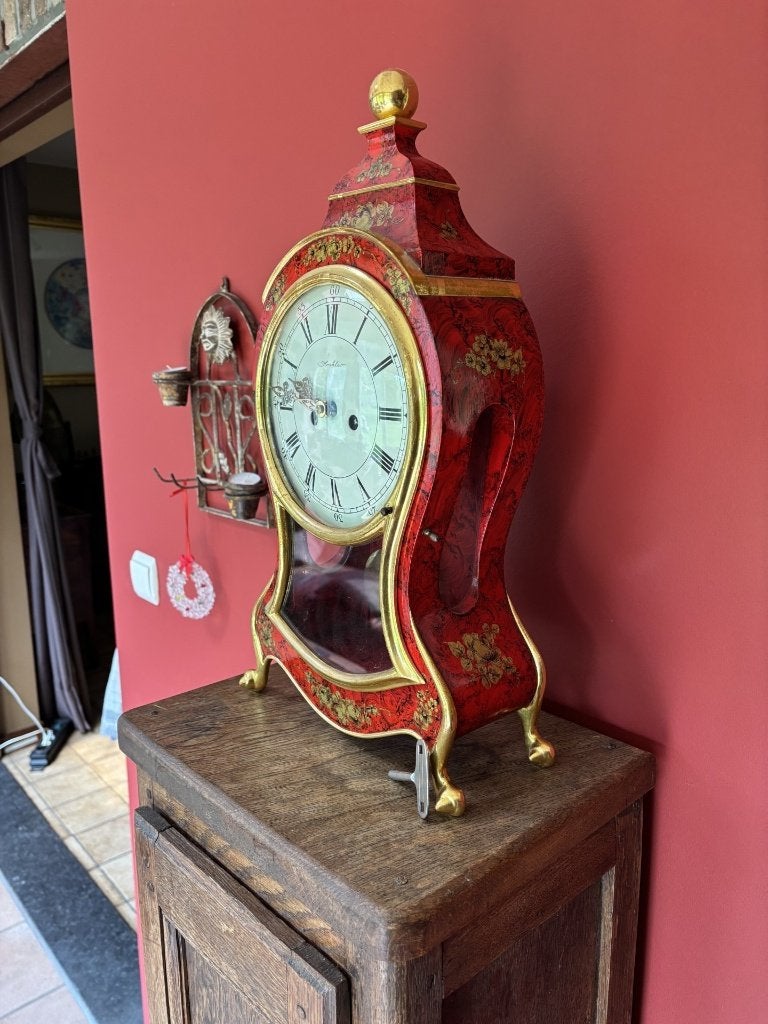 Superbe Pendule Neuchâteloise Hochler  – 50 cm, Enlèvement