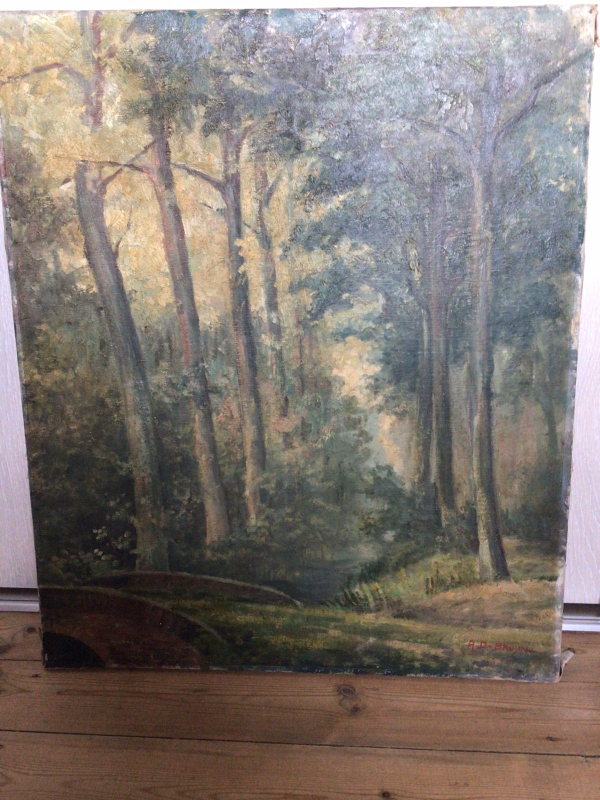 Schilderij met bomen, Enlèvement ou Envoi