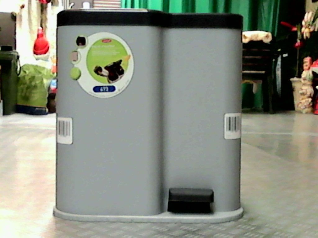 2-delige pedaalemmer Curver, Maison & Meubles, Neuf, À pédale, 20 à 30 litres, Synthétique