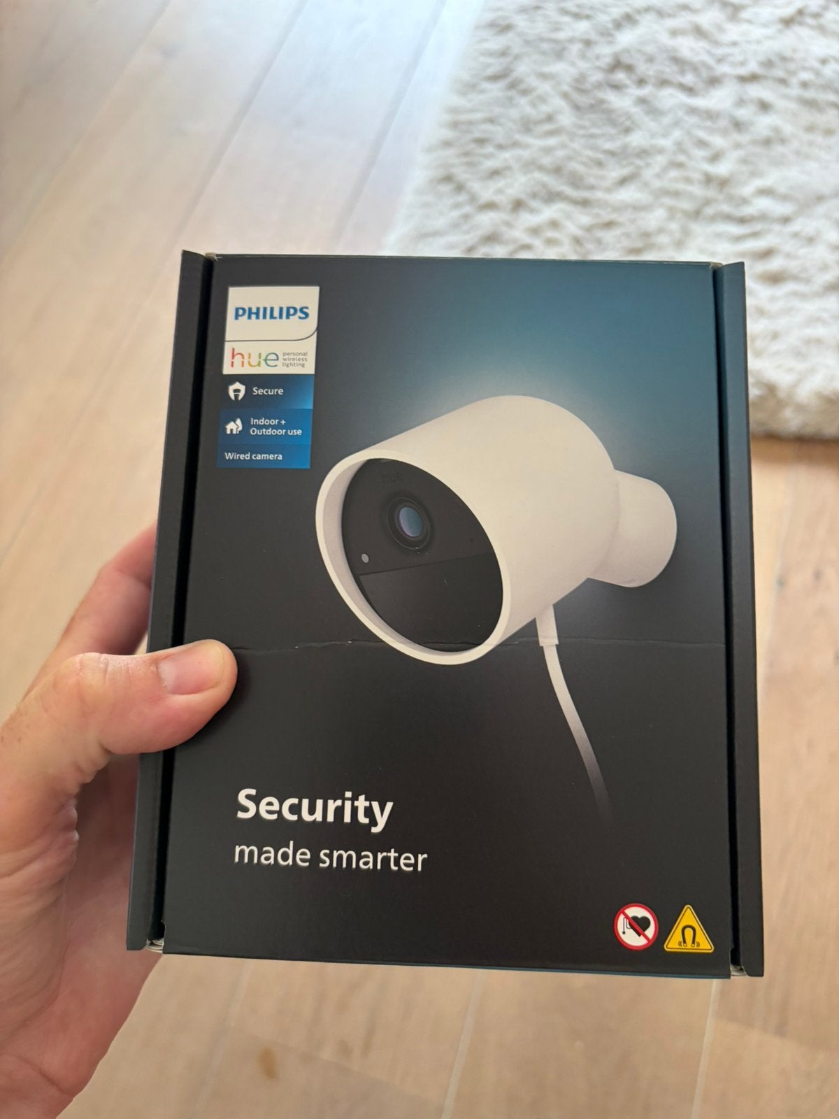 Philips Hue Secure/security camera bedraad NIEUW, ongeopend, Audio, Tv en Foto, Videobewaking, Ophalen, Zo goed als nieuw