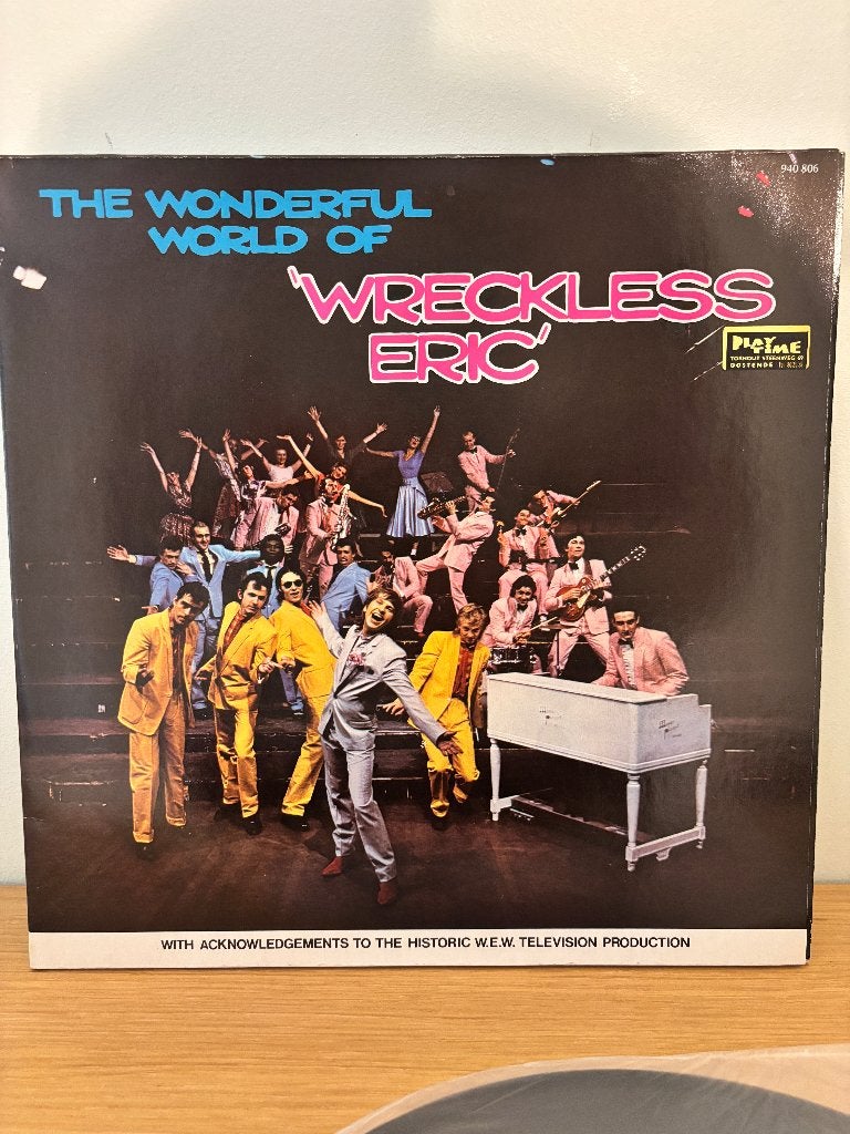 LP - the wonderfull world of wreckless Eric, LP, Gebruikt, Ophalen of Verzenden, Gatefold hoes