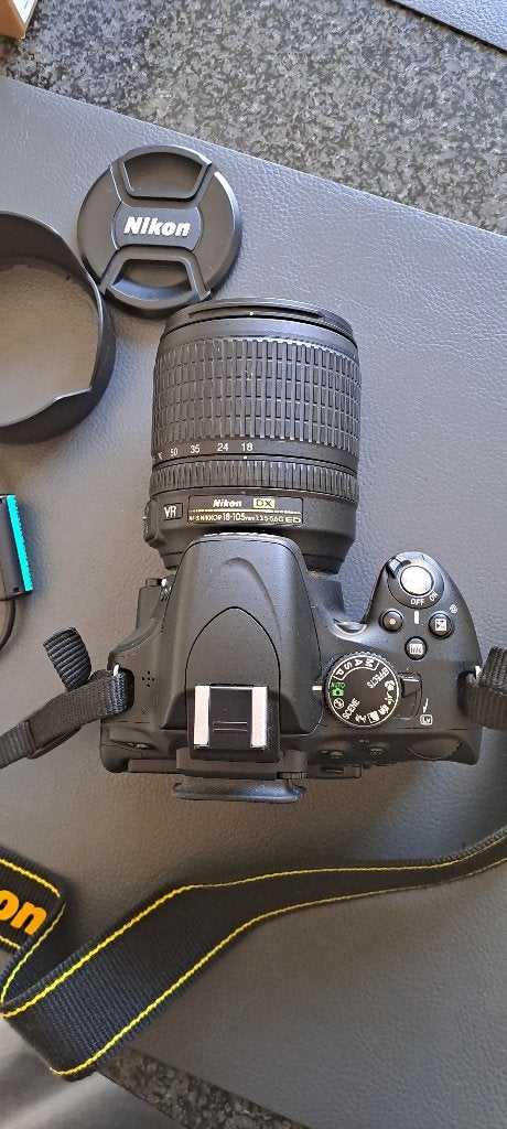 Nikon digitale camera D5100 met lens 18-105, Ophalen, Overige typen, Zo goed als nieuw, Nikon