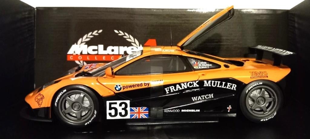 1/18 McLaren F1 GTR GT1 Franck Muller Le Mans 24h 1996, Enlèvement, Neuf, Voiture, UT Models