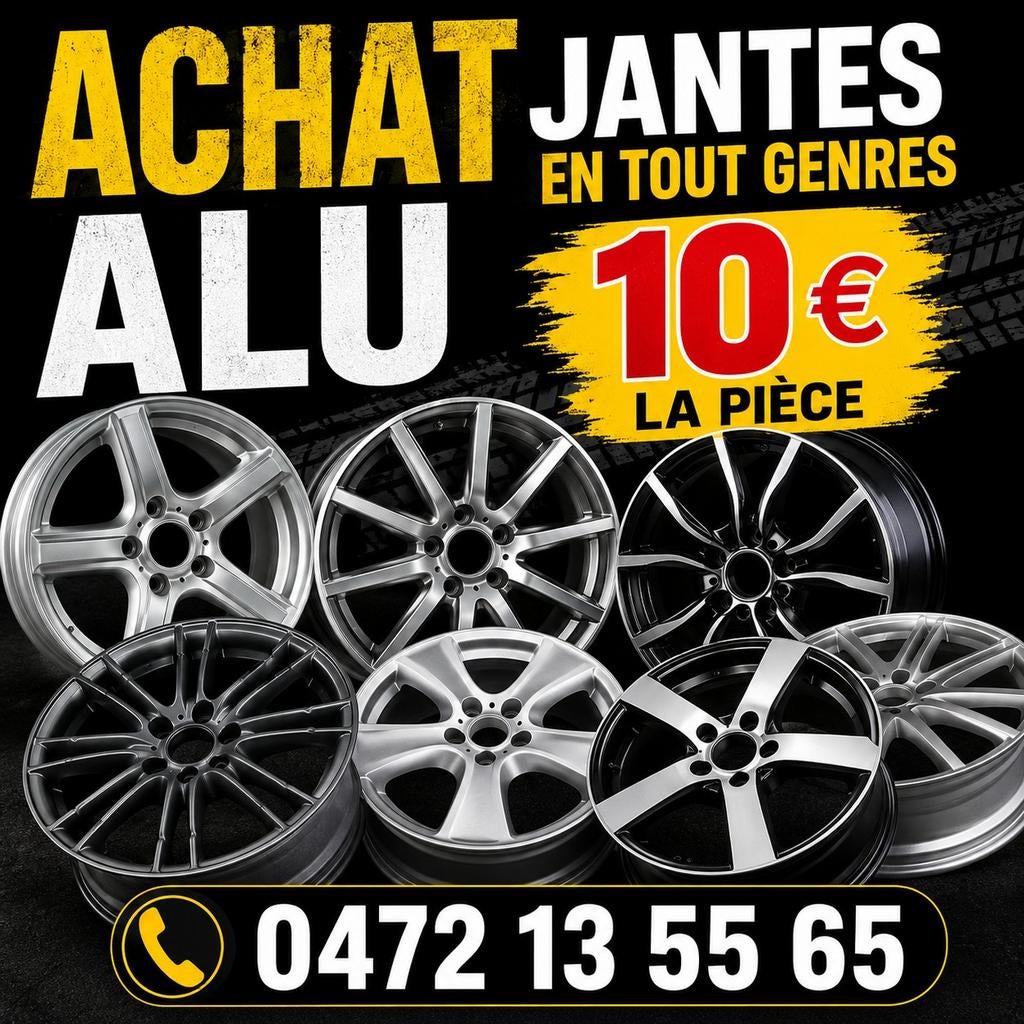 Jantes alu, Autos : Pièces & Accessoires, Pneus & Jantes, Enlèvement, Jante(s)