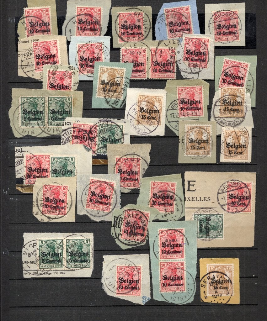 Lot belge pour les recherches, Timbres & Monnaies, Timbres | Europe | Belgique, Envoi, Affranchi, Oblitéré
