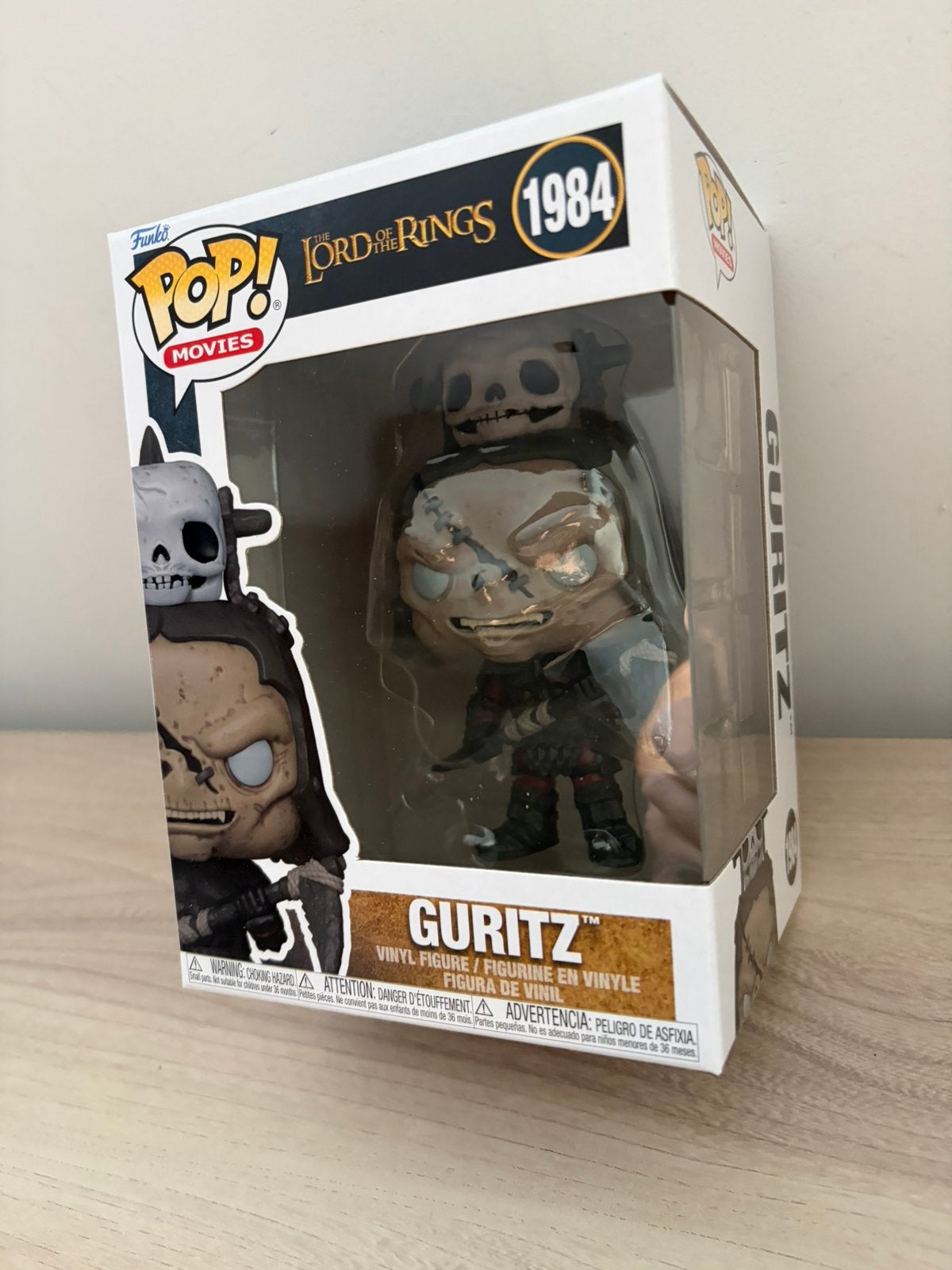 Guritz #1984 Funko Pop! Movies The Lord of the Rings Vinyl, Enlèvement ou Envoi, Comme neuf