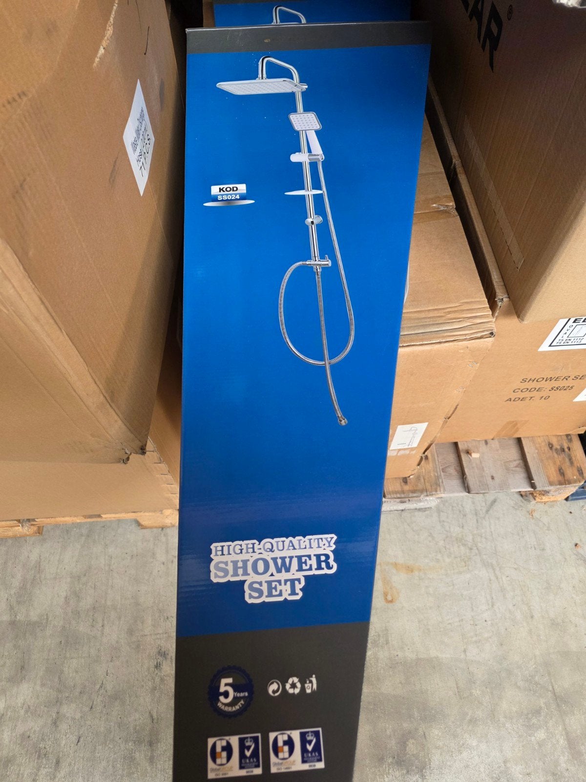 Regendouche chrome, Doe-het-zelf en Bouw, Sanitair, Ophalen, Nieuw, Chroom, Douche