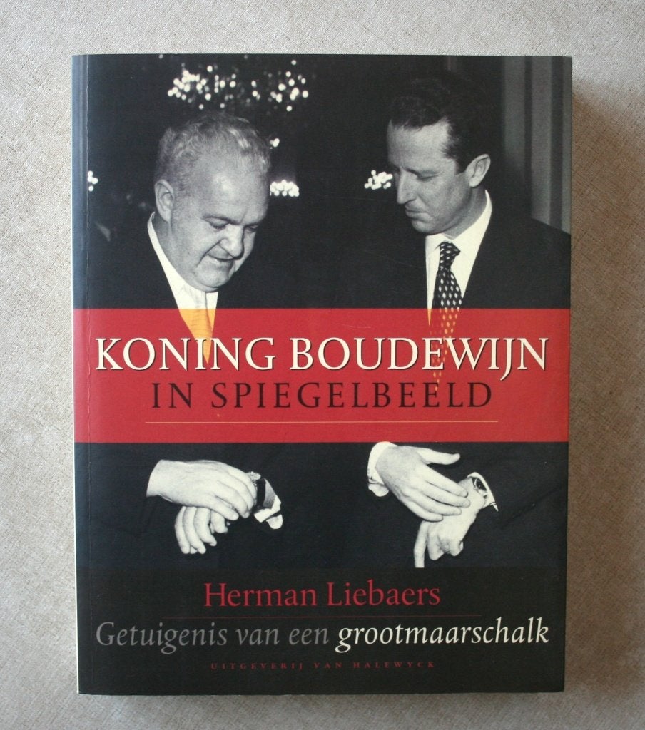 Koning Boudewijn in spiegelbeeld., Collections, Maisons royales & Noblesse, Enlèvement ou Envoi, Utilisé, Magazine ou livre