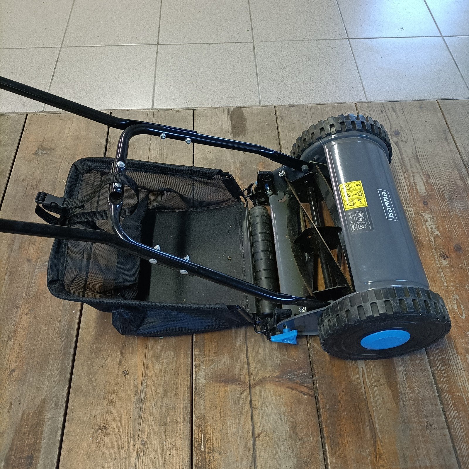 handgrasmaaier HGM30, Tuin en Terras, Ophalen, Handgrasmaaier, Zo goed als nieuw, Opvangbak