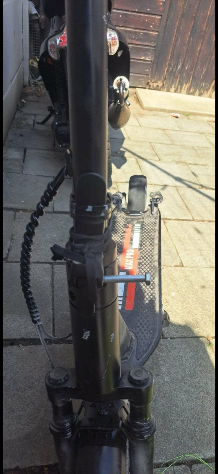 50euro of minder max 45 Probleme spatbord weg pikel weg plat, Ophalen, Gebruikt, Elektrische step (E-scooter)