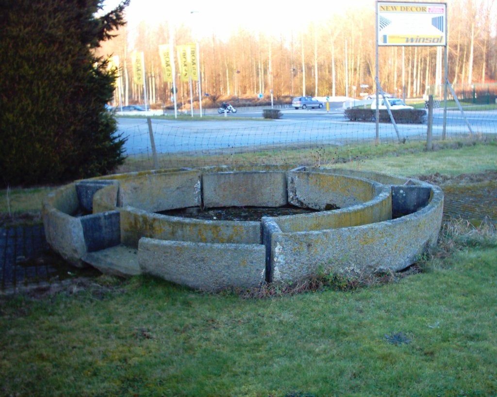 stenen bakken in Bretoense granietm ciderpers, Ophalen, Steen