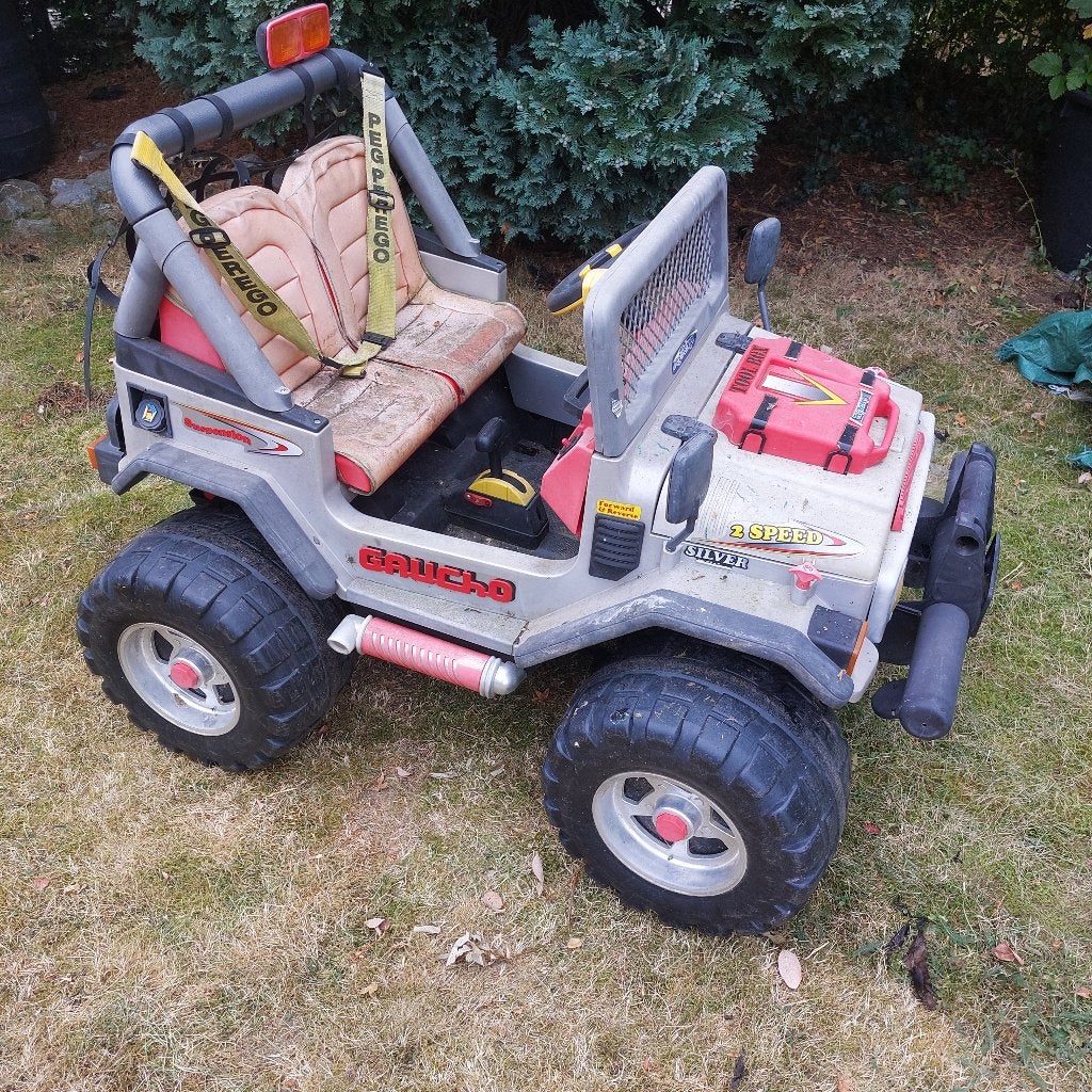 Elektrische auto voor kinderen, Ophalen