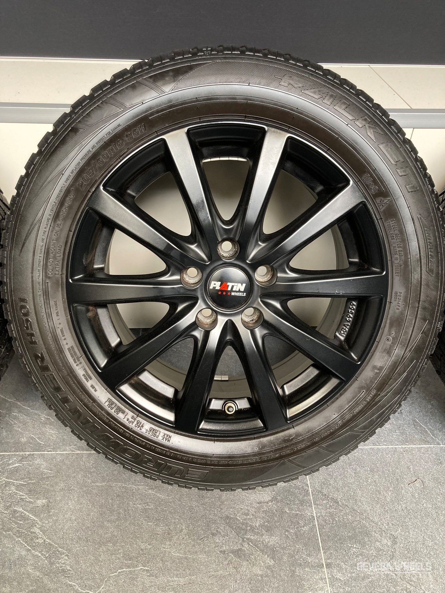 16” Ford Focus (vanaf 2018) sport velgen winterbanden 5x108, Gebruikt, -, Banden en Velgen, -