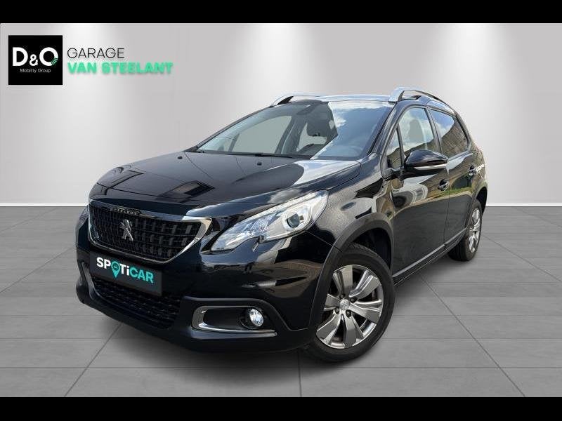 Peugeot 2008 Allure, Auto's, 1199 cc, Zwart, Handgeschakeld, https://public.car-pass.be/vhr/3d1e7e26-9a84-42f0-84fe-182e18b7051a