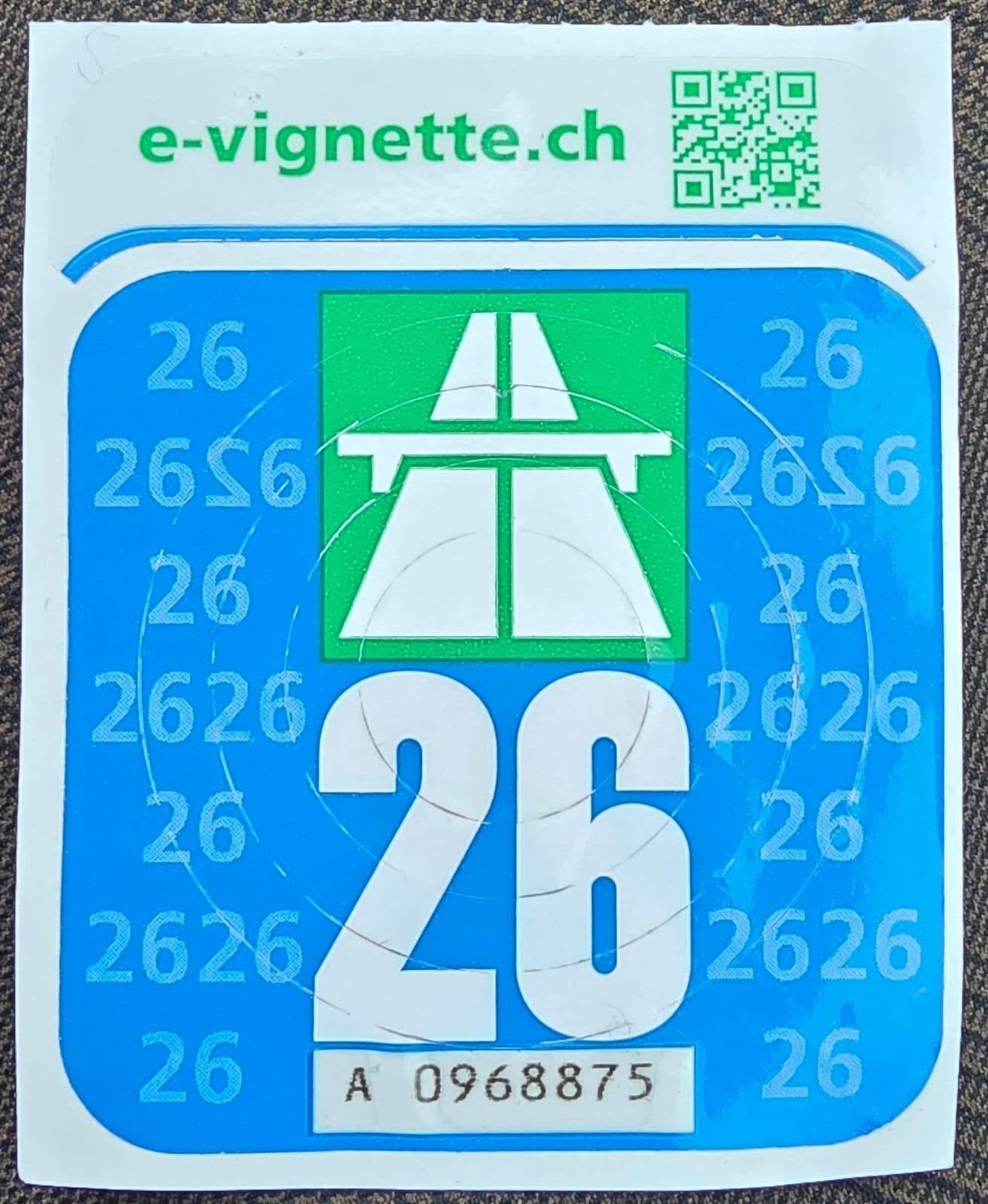 Schweiz Vignette