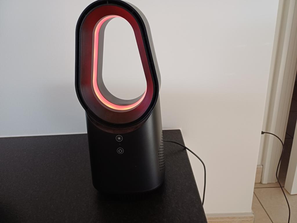 tafelventilator met LED-verlichting, Elektronische apparatuur, Luchtbehandelingsapparatuur, Ophalen