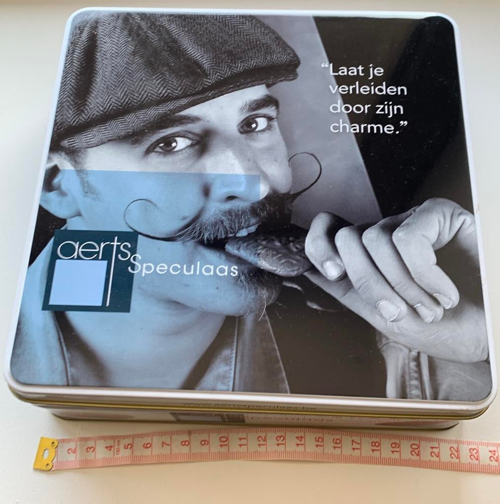 Blikken doos aerts speculaas nieuw, Ophalen of Verzenden, Nieuw