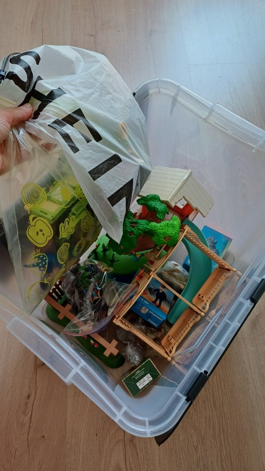 Playmobil: allerlei, Ophalen