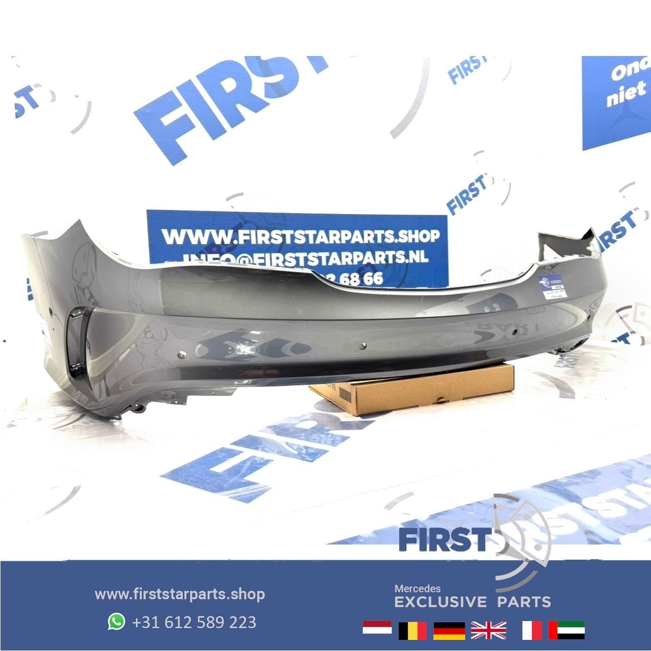 W117 CLA AMG ACHTERBUMPER Mercedes C117 X117 2013-2019 BUMPE, Auto-onderdelen, Gebruikt, -, Ophalen of Verzenden, Achter