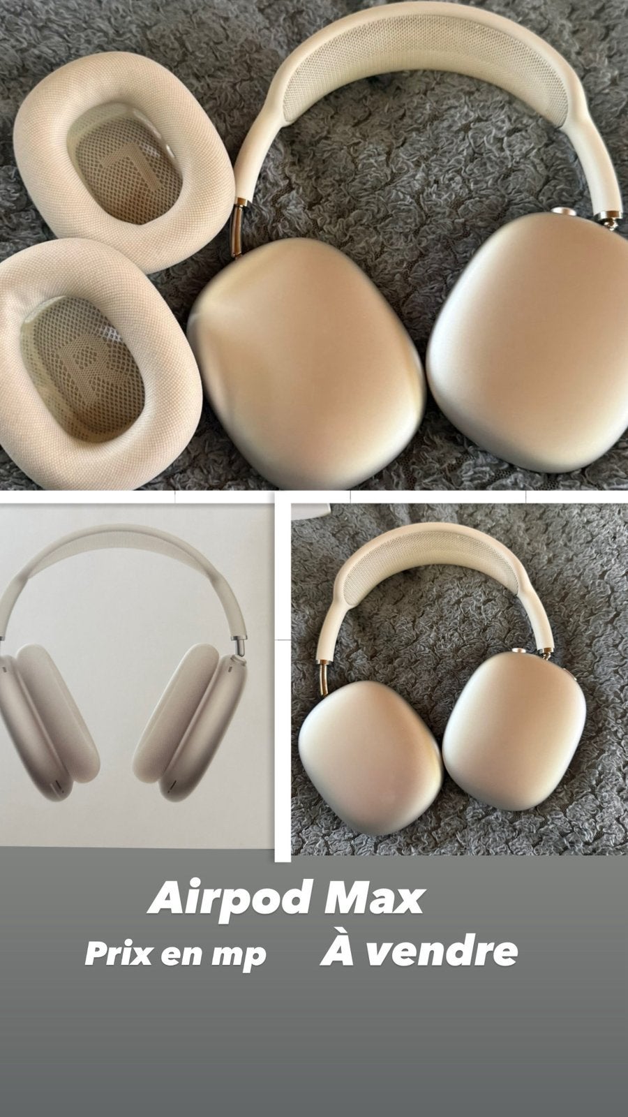Airpods Max, Enlèvement ou Envoi, Comme neuf