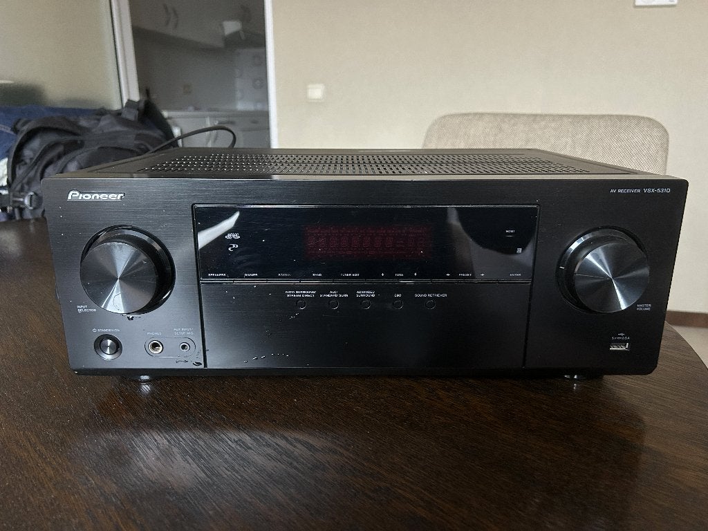 Receiver en boxen 3 en 2, TV, Hi-fi & Vidéo, Enlèvement, 120 watts ou plus, Stéréo, Pioneer